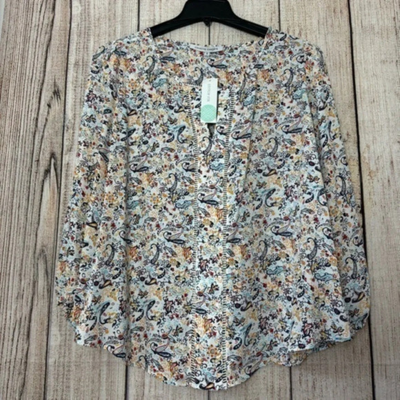 Collective Concepts Tops - Collective concept Lattice Womens Tops size XL